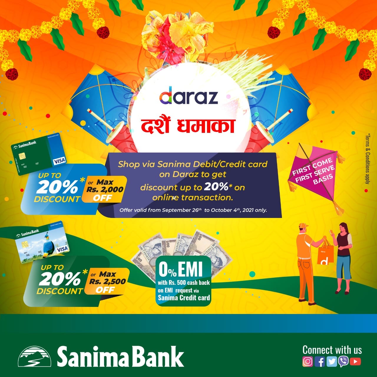 242724206 4118143818295258 7795666936763955189 n सानिमा बैंकका ग्राहकहरुले दराजमा २० प्रतिशतसम्म छुट पाउने