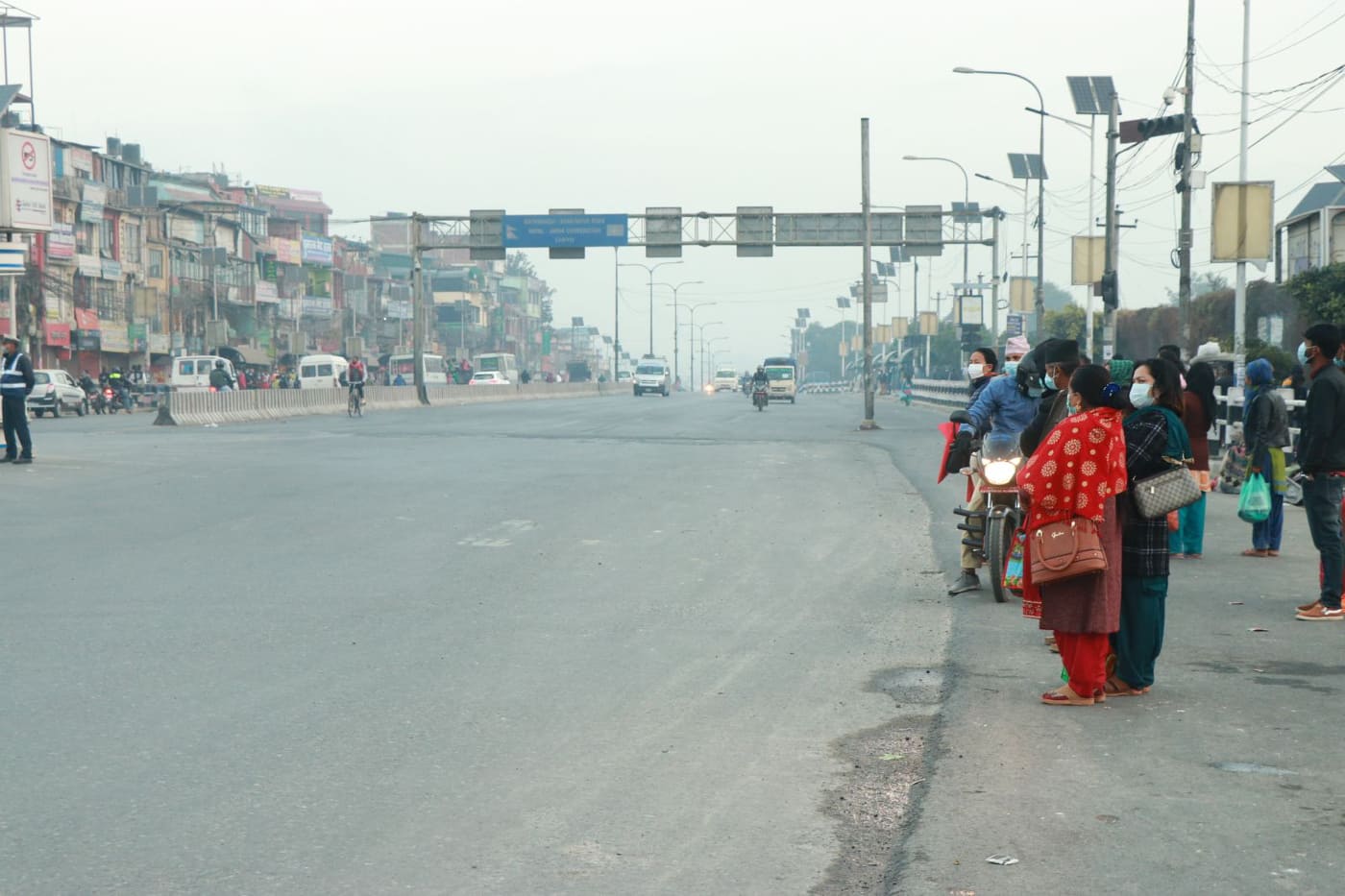 Nepal Band biplav 11 .jpg तस्बिरमा विप्लवकाे नेपाल बन्द, सेना पनि गस्तीमा