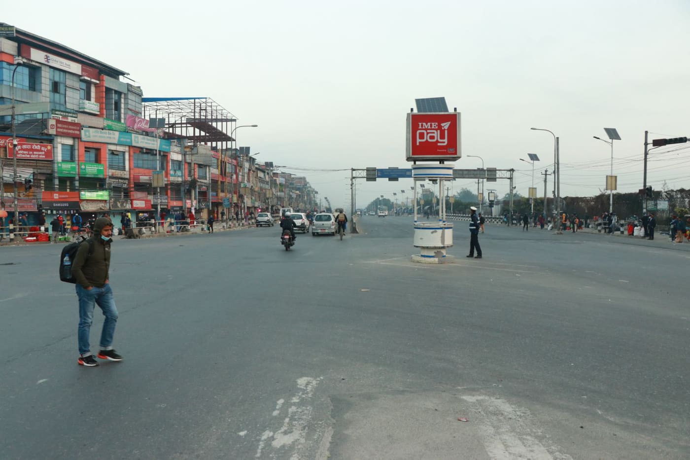 Nepal Band biplav 2 .jpg तस्बिरमा विप्लवकाे नेपाल बन्द, सेना पनि गस्तीमा