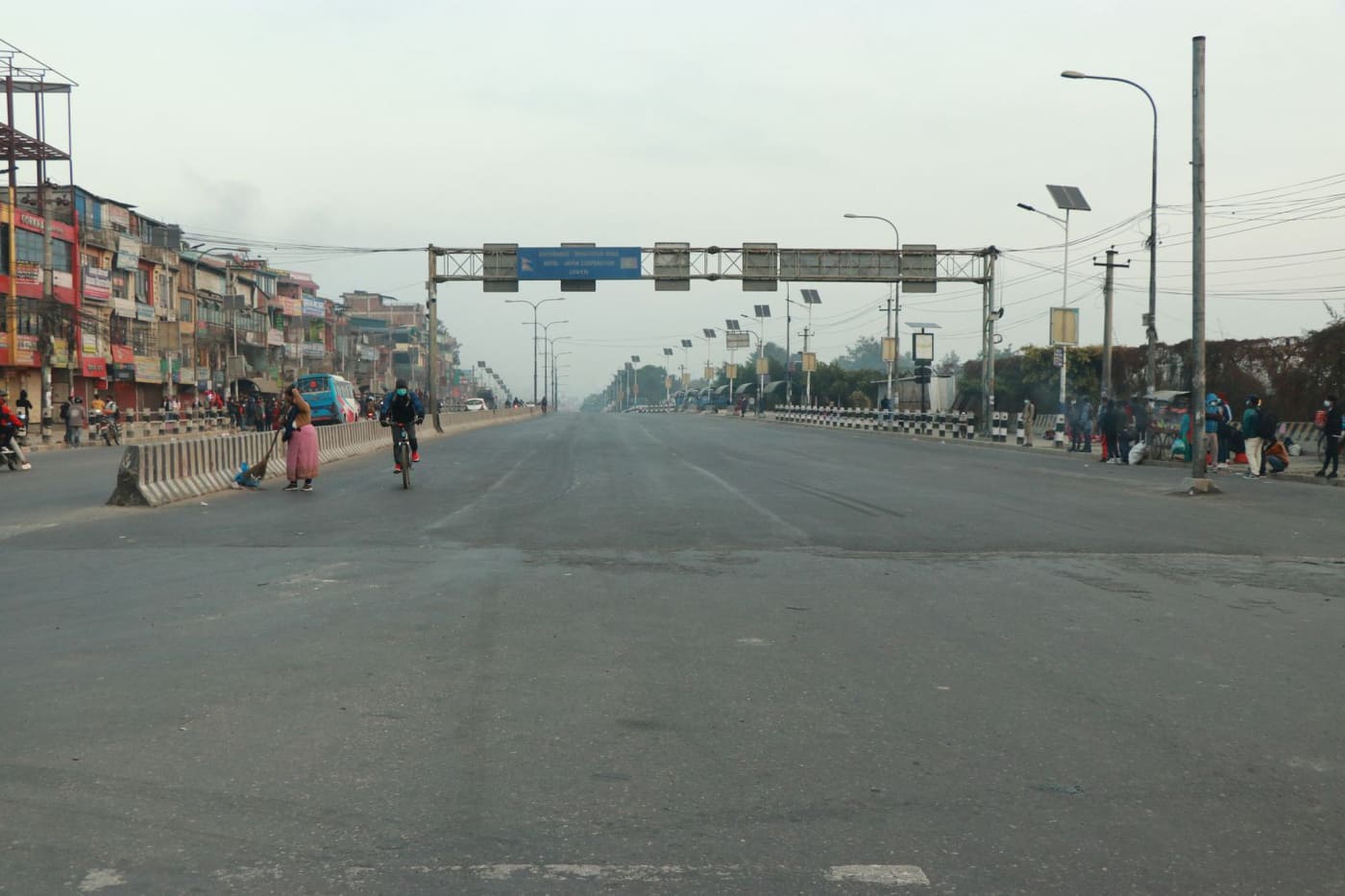 Nepal Band biplav 7 .jpg तस्बिरमा विप्लवकाे नेपाल बन्द, सेना पनि गस्तीमा