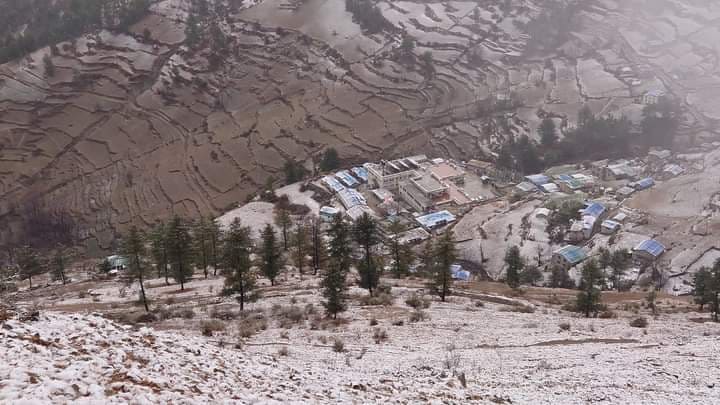 KARNALI 7 कर्णालीमा भारी हिमपात (फाेटाे फिचर)
