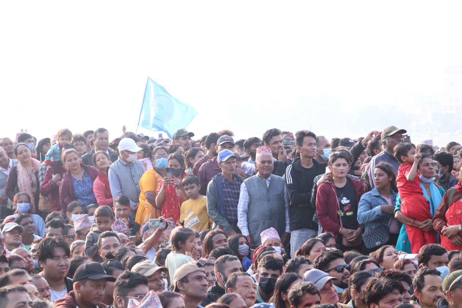 rabia रवि लामिछानेको चुनावी सभामा हजारौको उपस्थिति। ( फोटो फिचर )