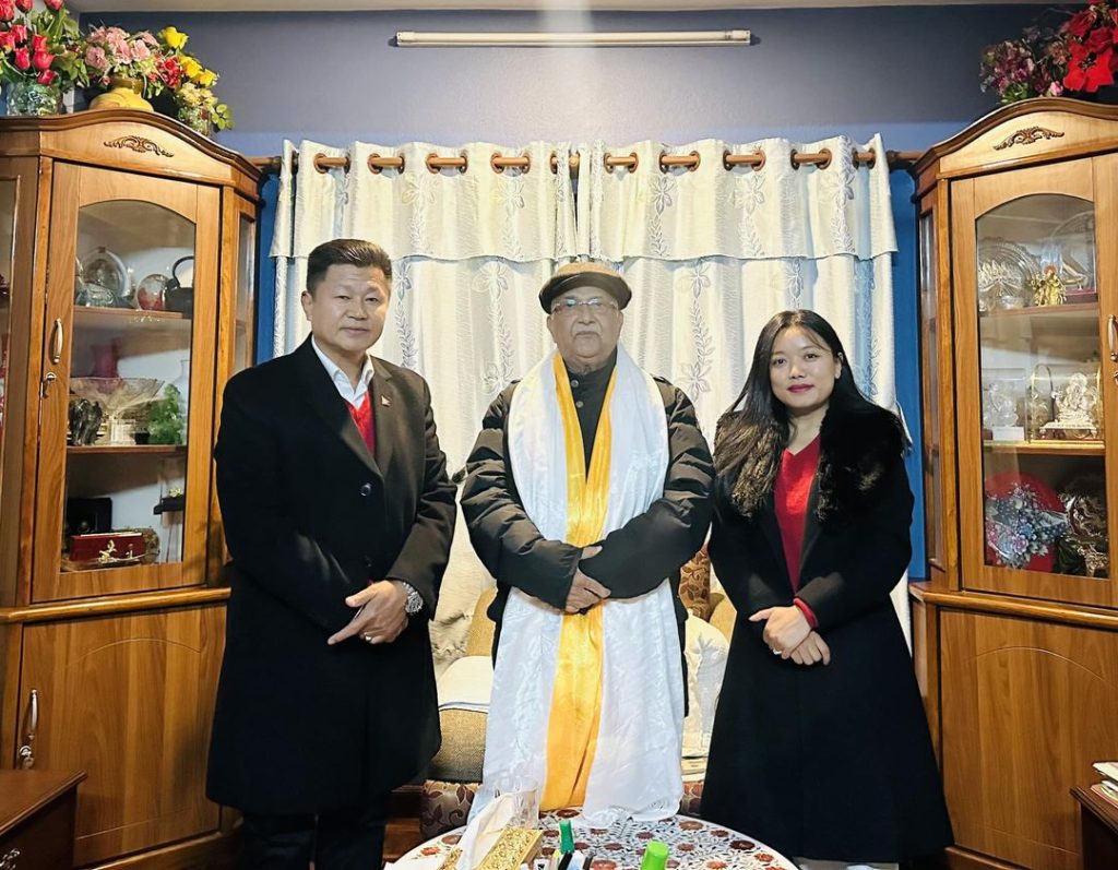 बालकोट पुगेर शेरधन राईले भने : कांग्रेस र एमालेबीच सहकार्य गरौ