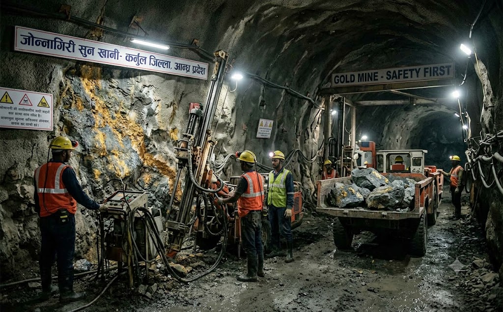 भारतमा फेला परयो ५० टनको सुनखानी, चार ठाउँमा छन् यस्ता सुनखानी