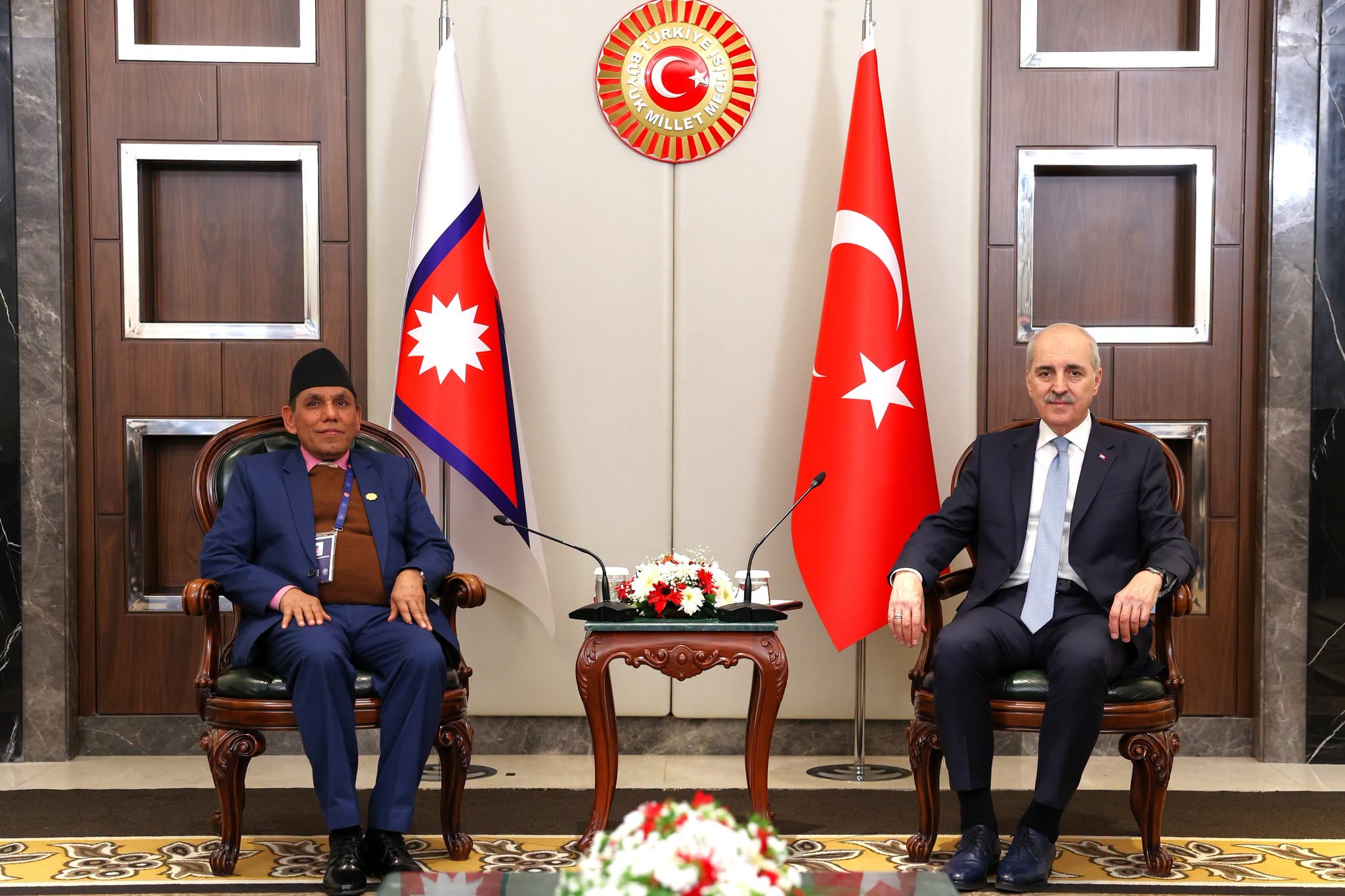 राष्ट्रियसभा अध्यक्षले टर्किस सभामुखसँग भने, ‘टर्किस दुतावास नेपालमा खोलियोस्