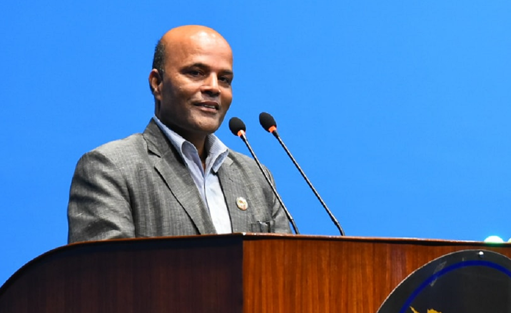 अमरेशकुमार सिंह मन्त्री बन्ने