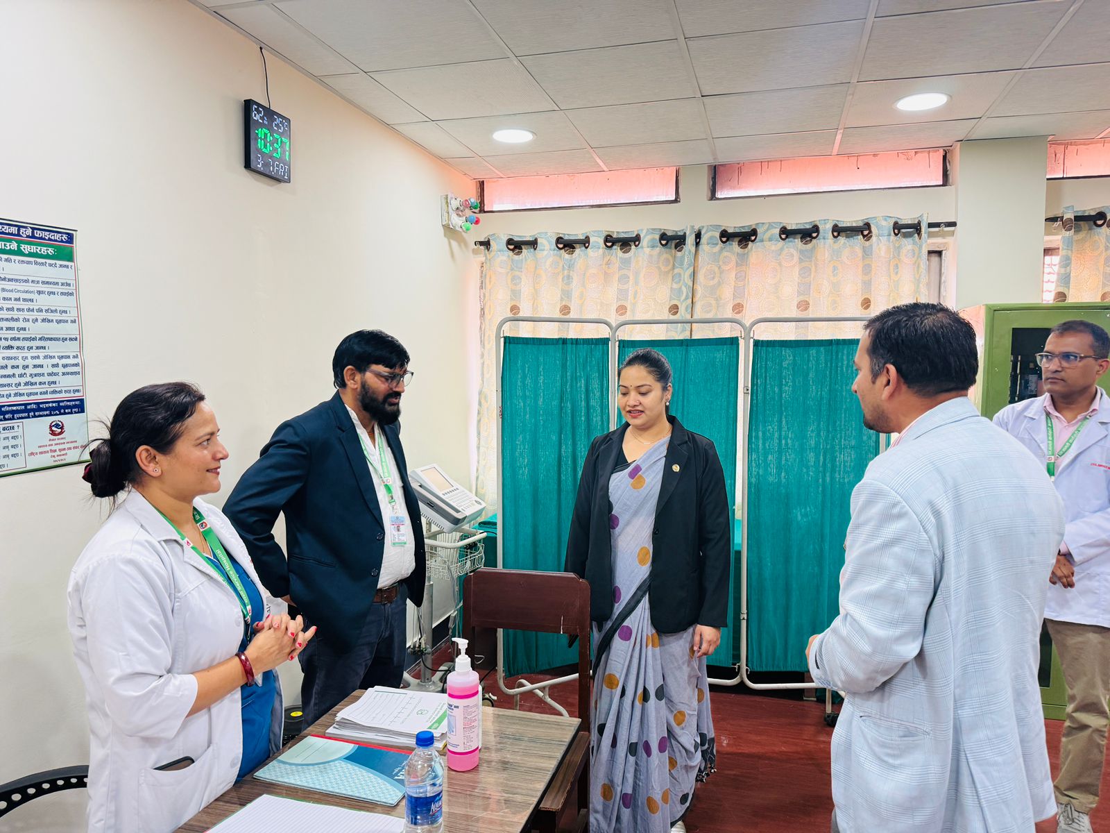 सिंहदरबारमै सुरु भयो निजामती कर्मचारी अस्पतालको सेवा इकाई, कर्मचारीले अब परिसरमै स्वास्थ्य सेवा पाउने