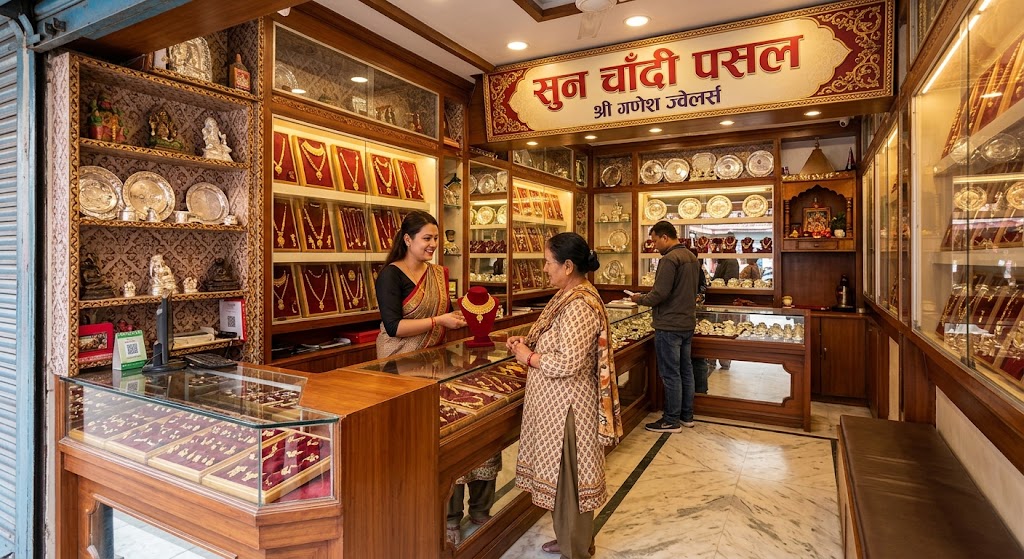सुन चाँदी दुबैको घटयो मुल्य