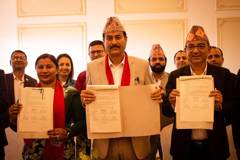 पोखरा, भरतपुर र लुम्बिनीबीच पर्यटन प्रवर्द्धनका लागि ‘सिल्भर ट्रयाङ्गल’ अवधारणामा सहकार्य गर्ने समझदारी