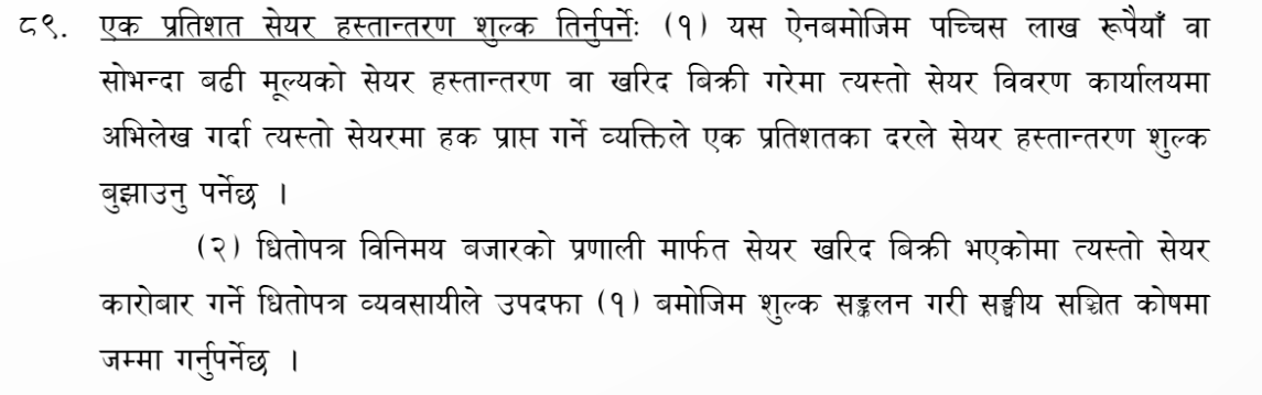 Screenshot 2026 06 29 121037 अबदेखि सेयर किन्दा पनि थप कर तिर्नुपर्ने !